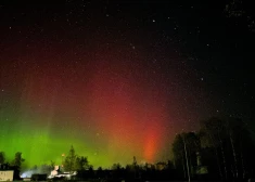 ФОТО: северное сияние над Латвией - жители делятся сказочными снимками