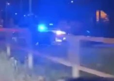 Ar avāriju Lubānas ielā beidzas motociklista bēgšana no policistiem