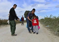 Афганские беженцы на пути в Европу.