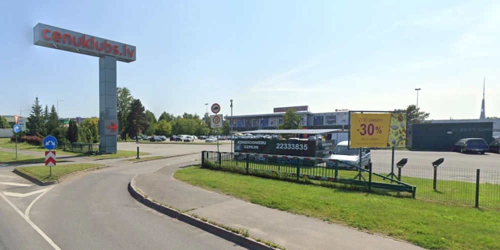 "Cenuklubs.lv" veikals Rīgā (ekrānuzņēmums no "Google Maps")