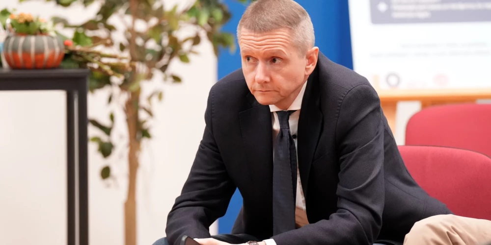 AS "Latvijas valsts meži" valdes priekšsēdētājs Pēters Putniņš. 