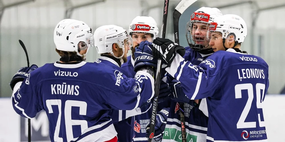 "Mogo"/RSU pārliecinoši sasniedz IIHF Kontinentālā kausa izcīņas otro kārtu.