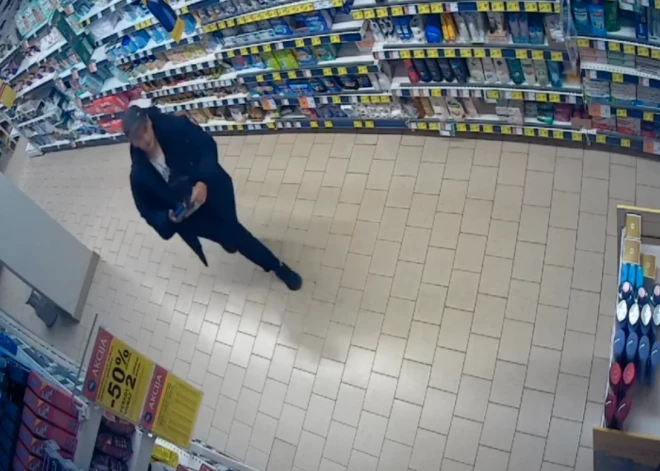 FOTO: policija Ludzā meklē attēlos redzamu personu – aicina iedzīvotājus sniegt informāciju