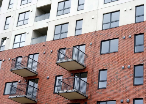 Новых домов в Риге тоже хватает.