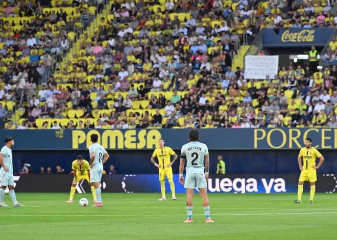 Spānijas "La Liga" komandas vienojas par savdabīgu protestu, kuru TV kameras nepārraida