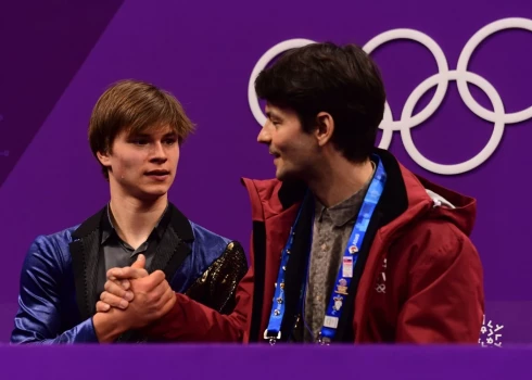 Денис Васильев и Стефан Ламбьель.