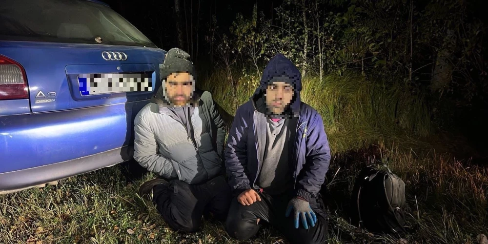 Latgalē aiztur kārtējo nelegālo migrantu pārvadātāju. 