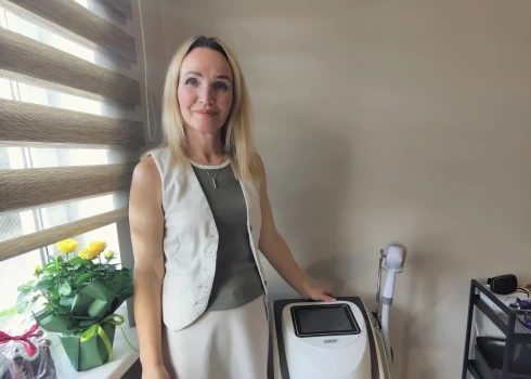 Laila Strelča. Foto: https://www.facebook.com/uznemejdarbiba.balvi