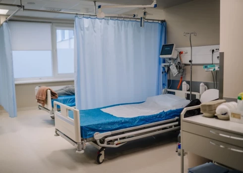 Отделение неотложной помощи в больнице в Валмиере.