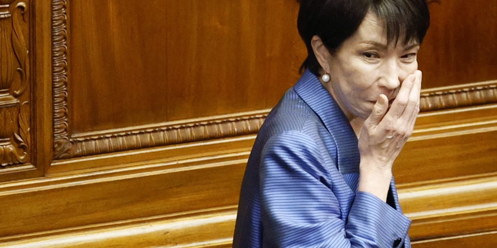 Japānas premjerministra amatā apstiprināta Sanaje Takaiči. 