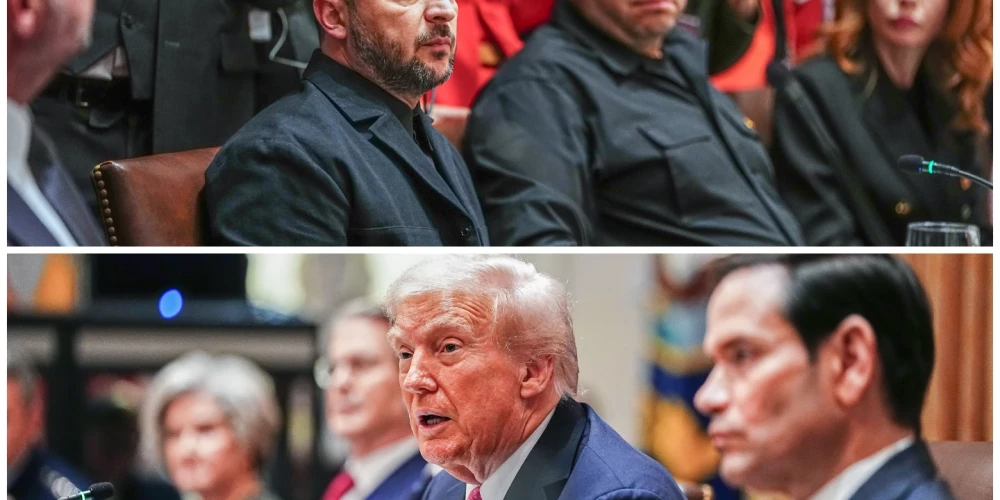ASV prezidents Donalds Tramps mudinājis Ukrainas prezidentu Volodimiru Zelenski atvilkt karaspēku no teritorijām, ko joprojām kontrolē Kijiva.