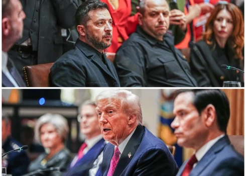 ASV prezidents Donalds Tramps mudinājis Ukrainas prezidentu Volodimiru Zelenski atvilkt karaspēku no teritorijām, ko joprojām kontrolē Kijiva.