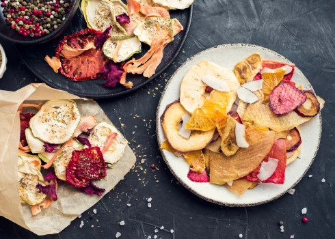 Cepeškrāsnī cepti čipsi