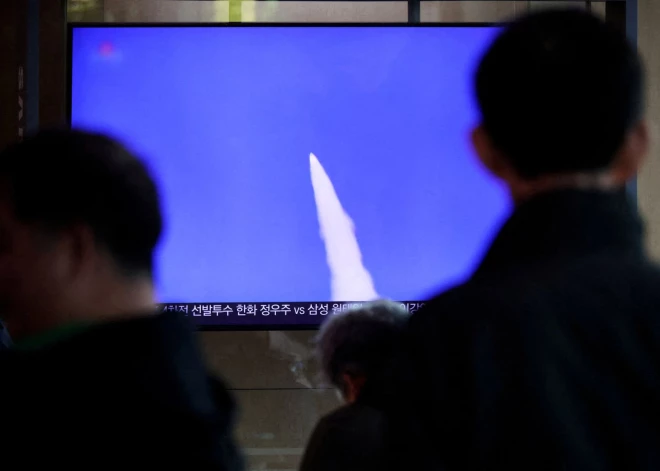 Ziemeļkoreja izšauj vairākas ballistiskās raķetes pirms pasaules līderu samita Dienvidkorejā