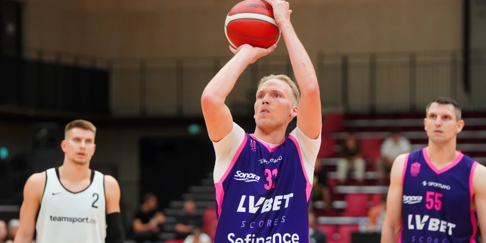 Jānis Bērziņš jau ar pirmajiem mačiem kļuva par vienu no "VEF Rīga" balstiem.
