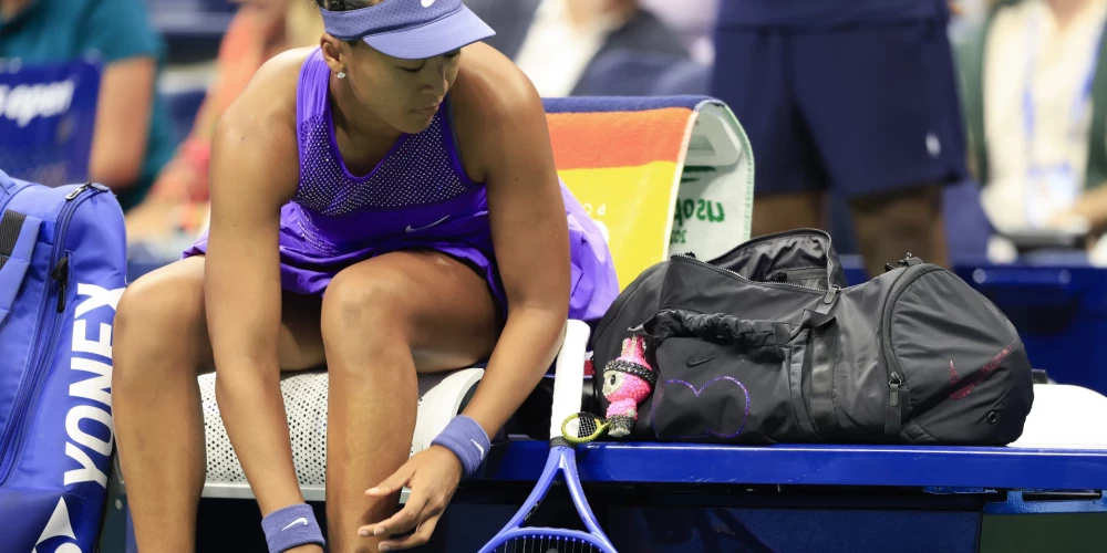 Naomi Osaka un viņas Labubu.