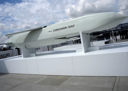 "Storm Shadow" raķete (foto: Scanpix / AP)