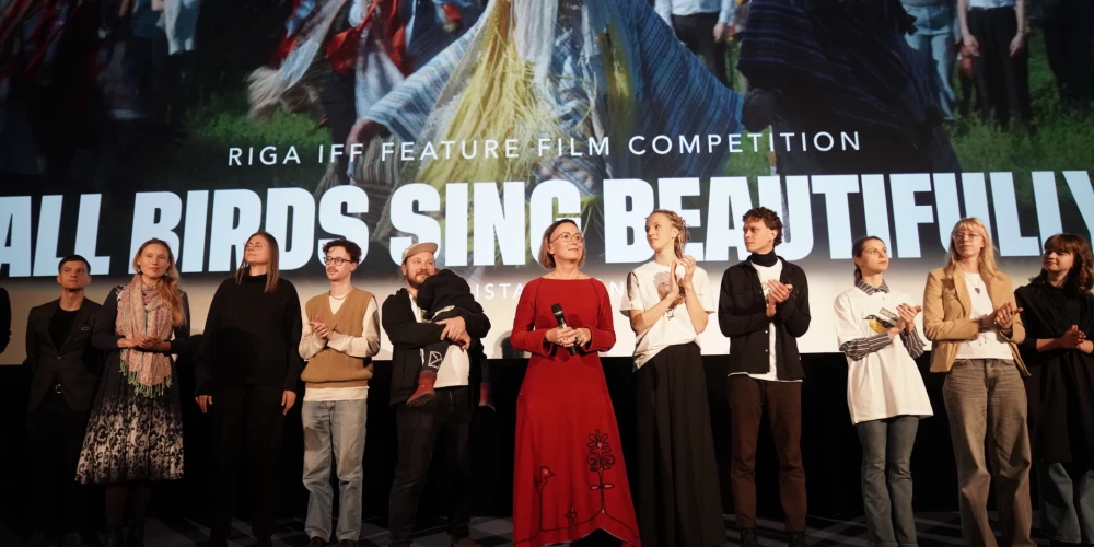 Kristas Burānes filmas "Visi putni skaisti dzied" pirmizrāde (foto: Mārtiņš Ziders)