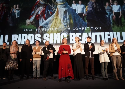 Kristas Burānes filmas "Visi putni skaisti dzied" pirmizrāde (foto: Mārtiņš Ziders)