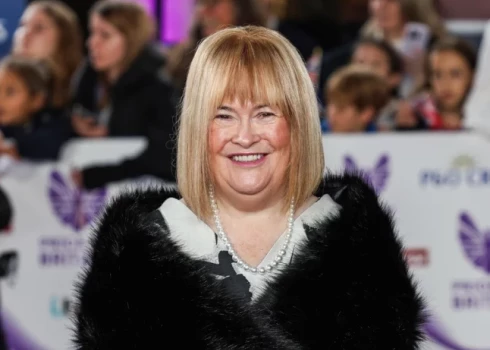 Шотландская певица Сьюзан Бойл.