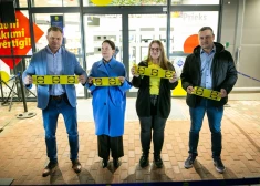 ФОТО: в Латвии открылся 38-й магазин Lidl - первый покупатель простоял в очереди более 13 часов!