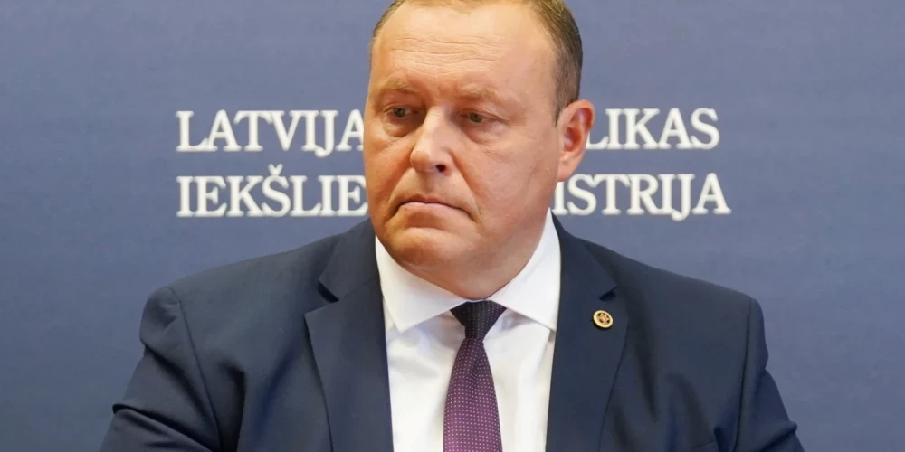 Министр внутренних дел Рихард Козловскис.