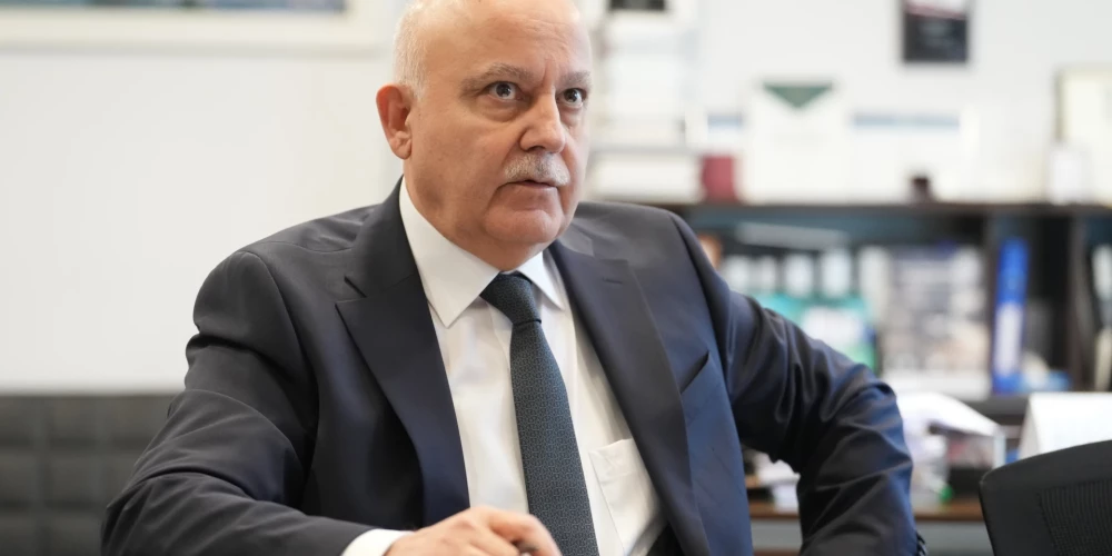 Председатель правления Latvijas gaisa satiksme Давид Тауриньш.