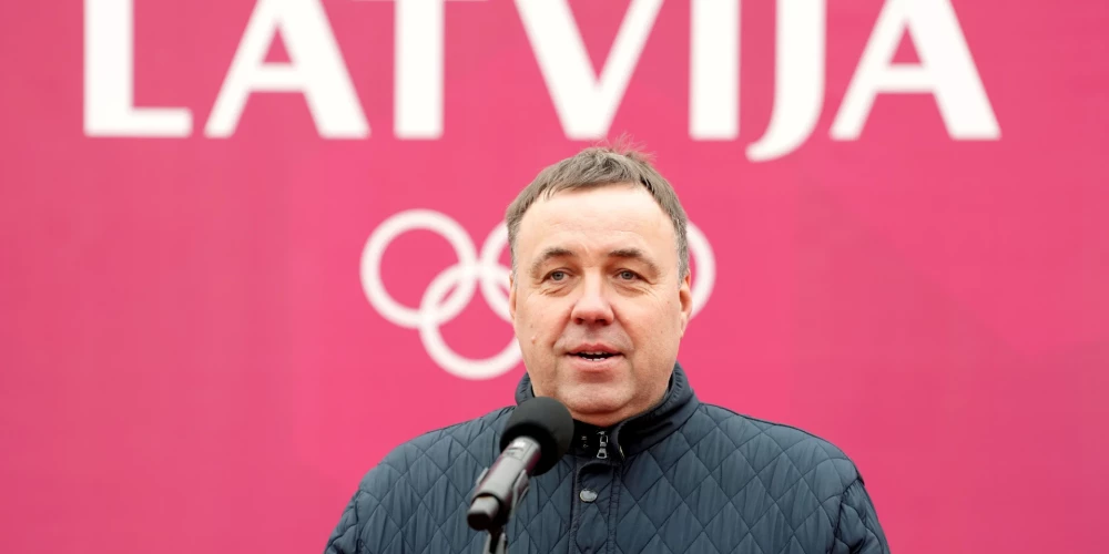 Latvijas Olimpiskās komitejas prezidents Raimonds Lazdiņš.