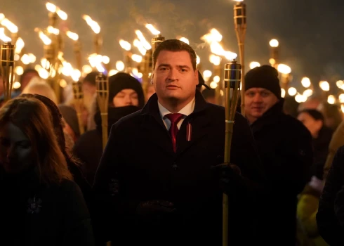 Представитель Национального объединения, вице-мэр Риги Эдвард Ратниекс.