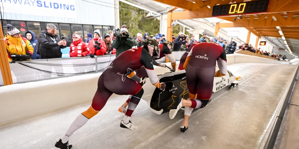 Latvijas bobsleja izlases piloti šosezon būs Jēkabs Kalenda un Renārs Grantiņš.