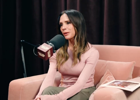 Viktorija Bekhema podkāstā “Call Her Daddy”.