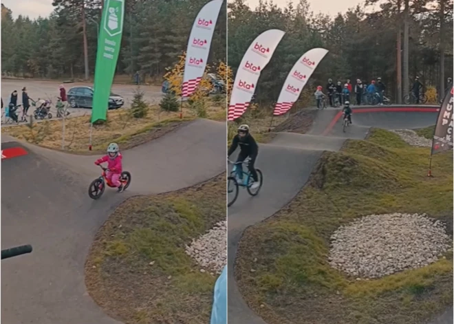 Silakrogā atklāta jauna pump - track trase