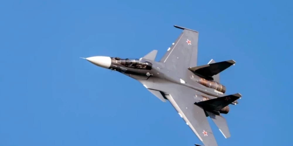 Литовская армия зафиксировала вторжение российских истребителей.