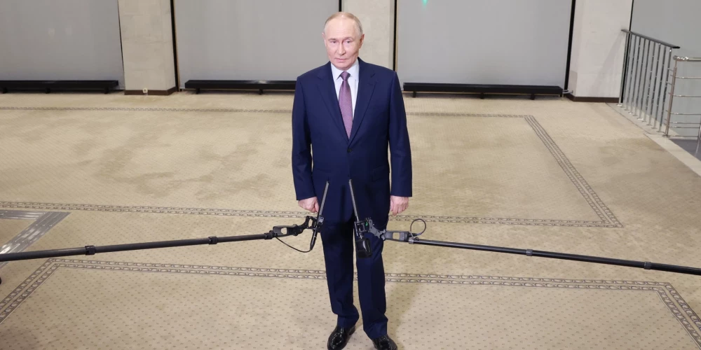 Krievijas vadonis Vladimirs Putins.