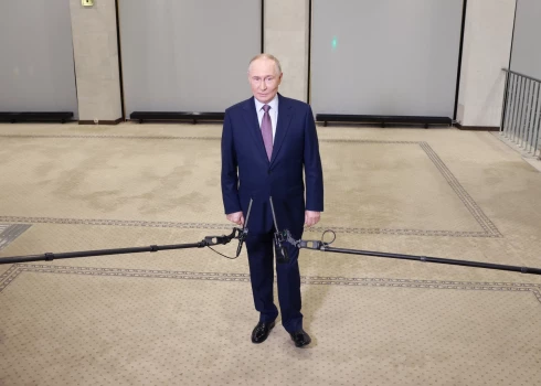 Krievijas vadonis Vladimirs Putins.