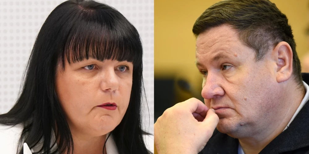 Даце Клявиня вызвала бурю, комментируя здоровье Эгила Хелманиса.