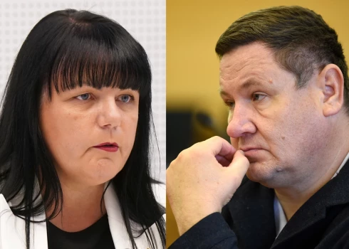 Даце Клявиня вызвала бурю, комментируя здоровье Эгила Хелманиса.