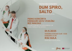 RSU TDA “Ačkups” vidējās paaudzes kolektīvs aicina uz bezmaksas veselības pārbaudēm un koncertu “Dum spiro, salto”