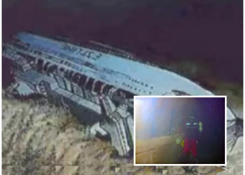 Prāmis "Estonia" nogrima vētras laikā 1994. gada 28. sptembrī, 35 kilometrus uz dienvidaustrumiem no Somijas Uto salas.