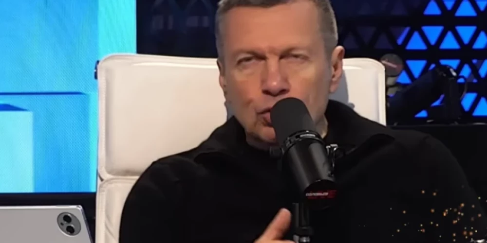Vladimirs Solovjovs: "Viss, laiks šaut ar kodolraķetēm!!!" (ekrānuzņēmums no video)