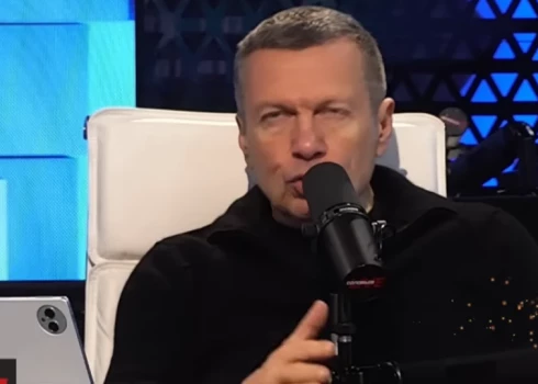 Vladimirs Solovjovs: "Viss, laiks šaut ar kodolraķetēm!!!" (ekrānuzņēmums no video)