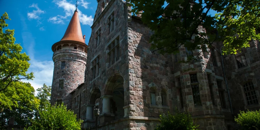 Цесвайнский замок готовит свой первый Хэллоуин.