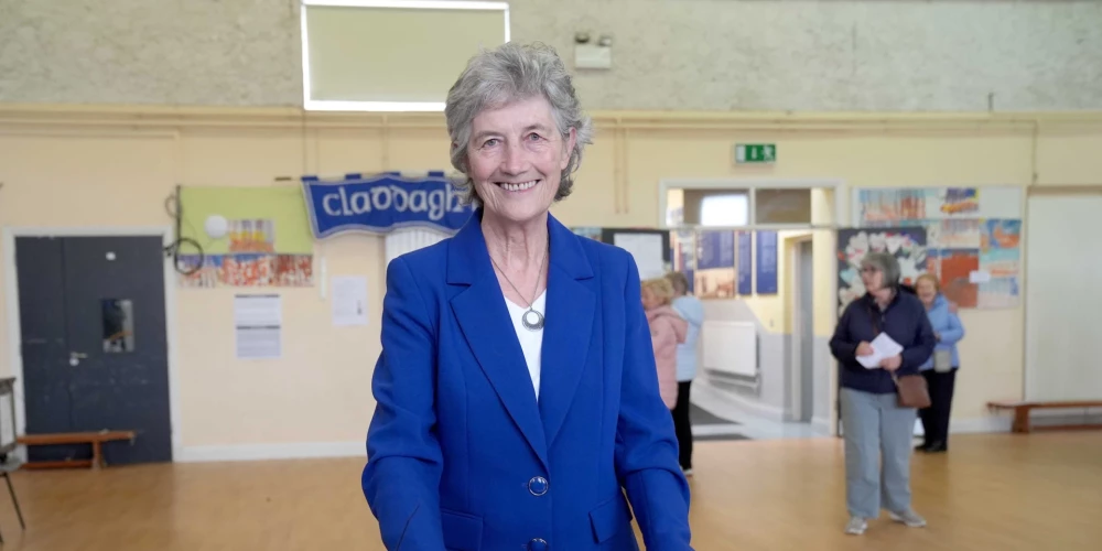 Neatkarīgā kandidāte Konolija kļūs par nākamo Īrijas prezidenti.