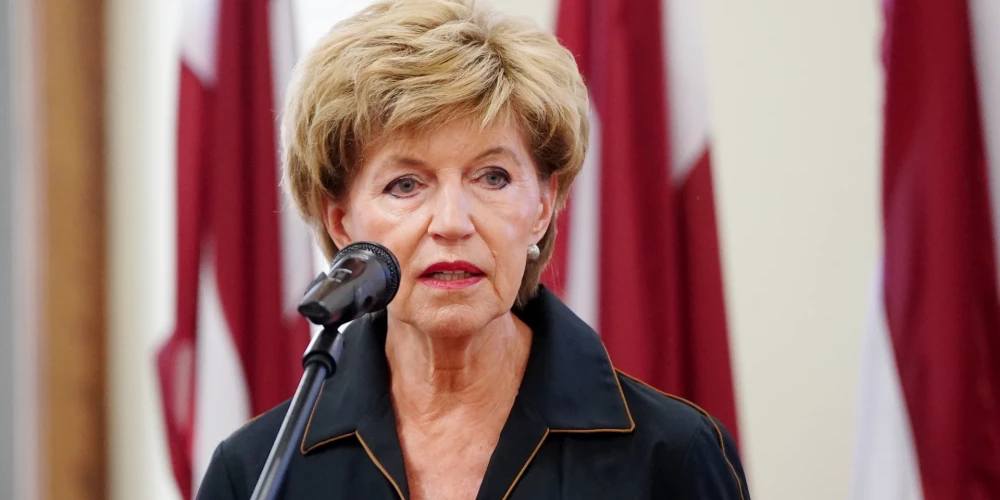 Eiropas Parlamenta deputāte Inese Vaidere. 