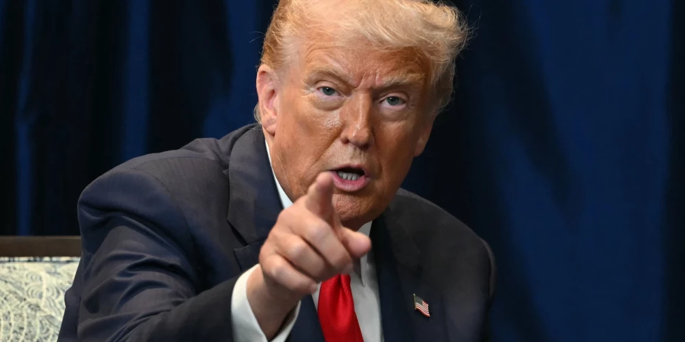 ASV prezidents Donalds Tramps.