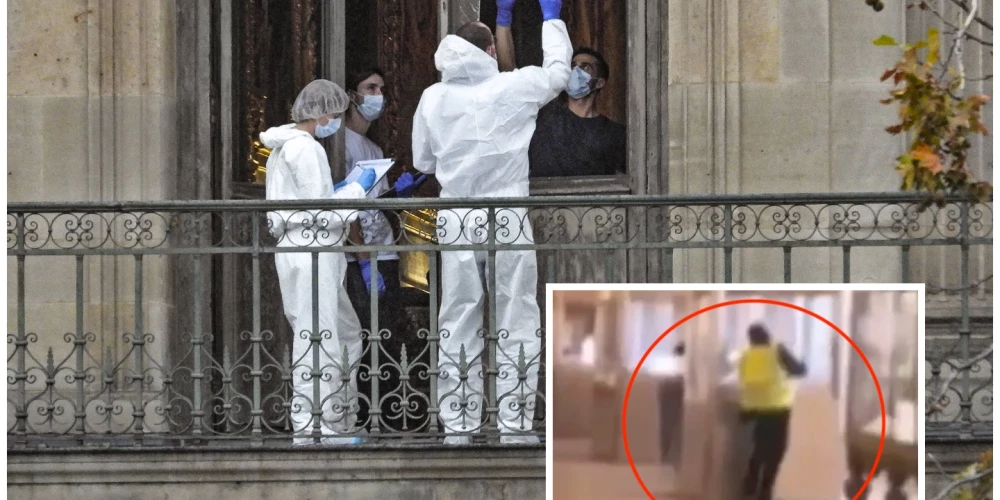 Saistībā ar Luvras muzeja aplaupīšanu aizturēti divi vīrieši.