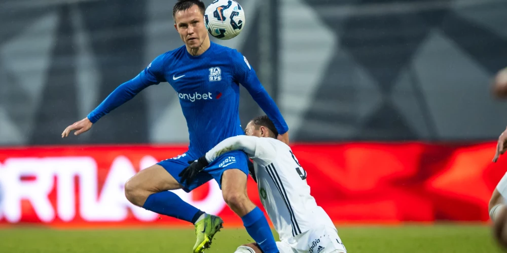 Latvijas vicečempione RFS svētdien "Tonybet" futbola virslīgas 34. kārtas mačā ar 5:0 pārspēja "Grobiņu".