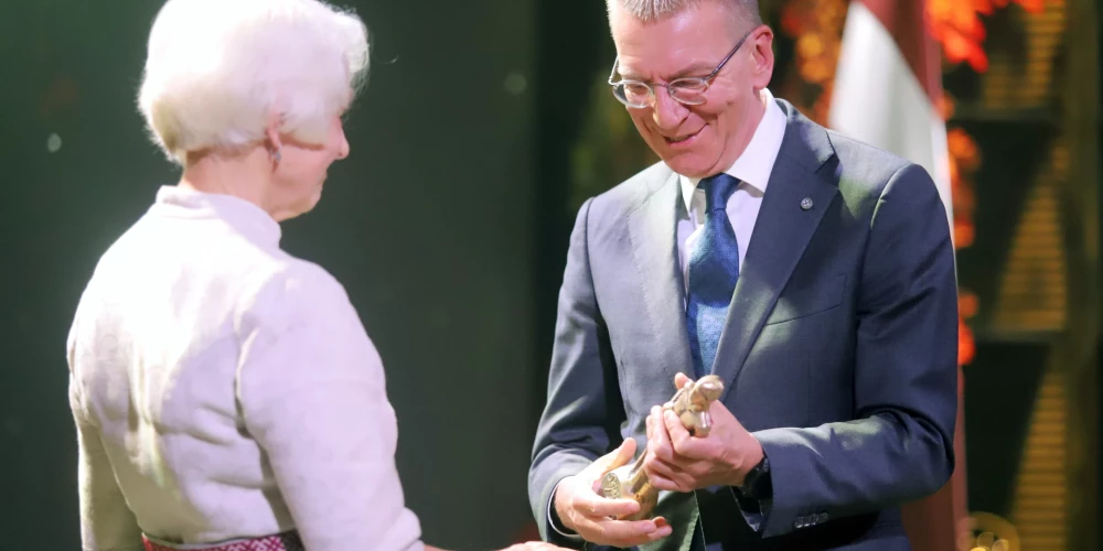 Valsts prezidenta klātbūtnē pasniegtas konkursa "Sējējs 2025" balvas.