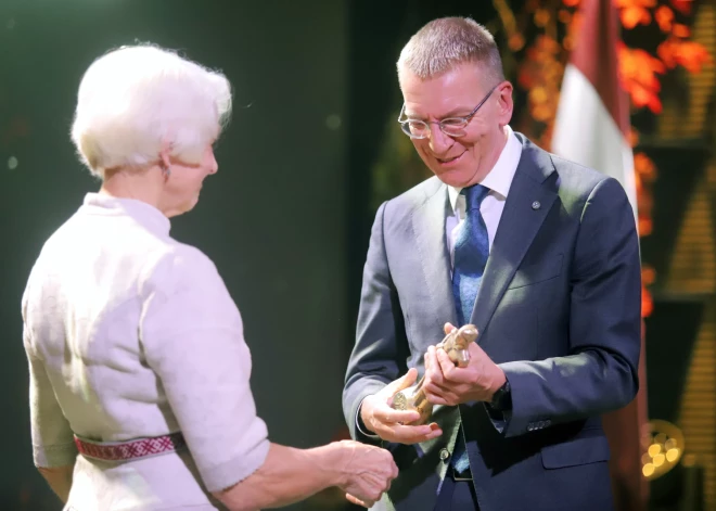 Valsts prezidenta klātbūtnē pasniegtas konkursa "Sējējs 2025" balvas.