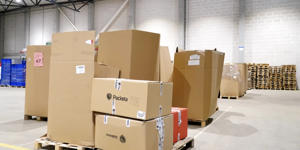 SIA "Omniva" loģistikas centrs Mārupē.